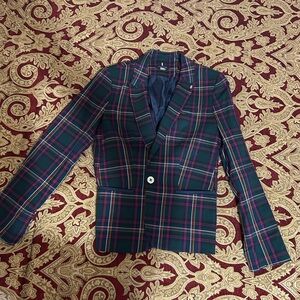 Tommy Hilfiger Multicolor Plaid Blazer